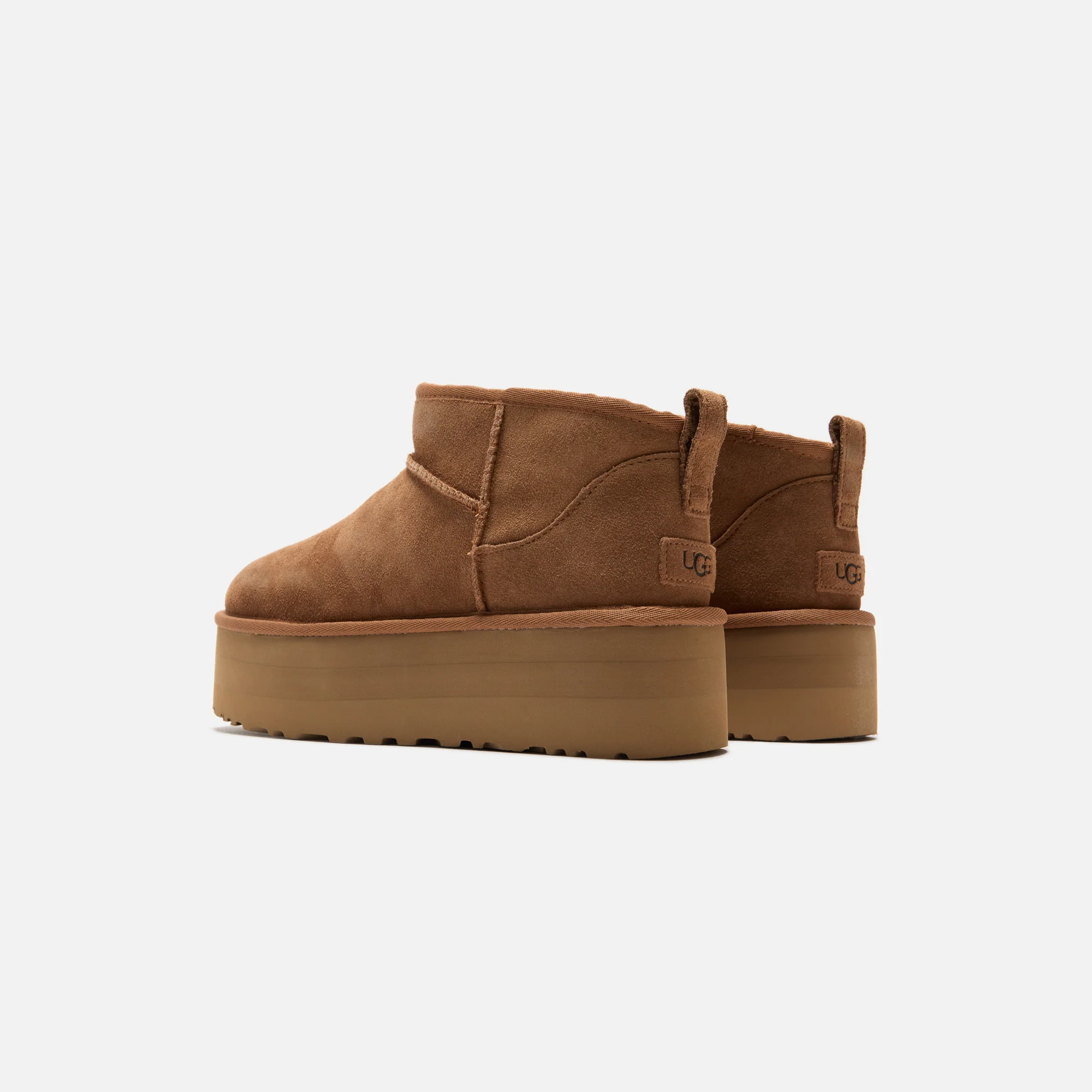 UGG WMNS Classic Ultra Mini Platform - Chestnut - Image 4