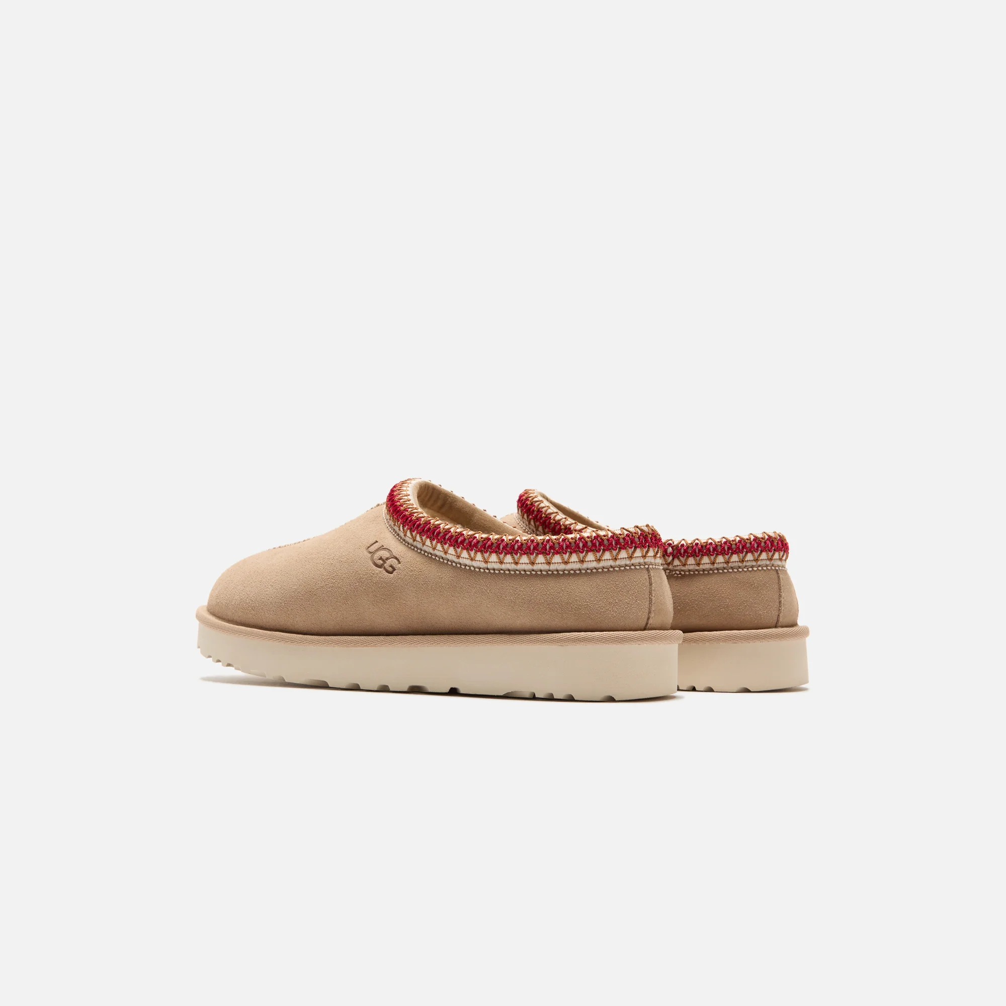 UGG WMNS Tasman - Sand / Dark Cherry - Image 4
