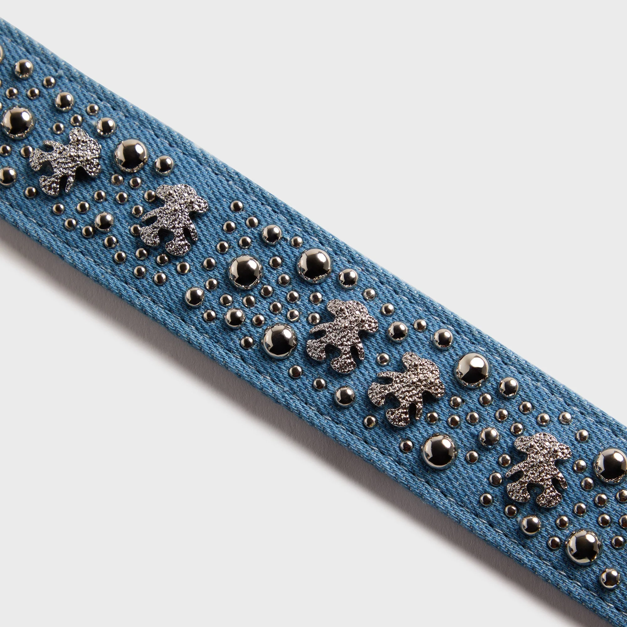 Veneda Carter Teddy Studded Belt - Light Wash - Image 2