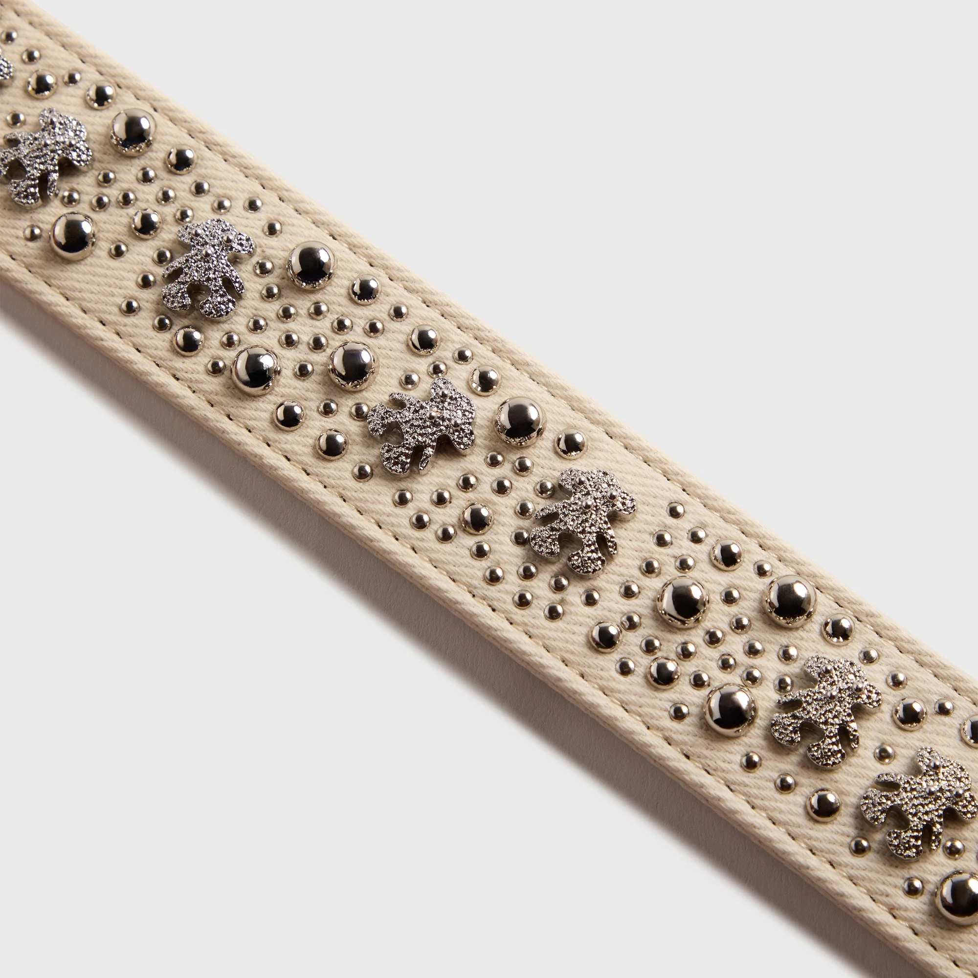 Veneda Carter Teddy Studded Belt - Off White - Image 2