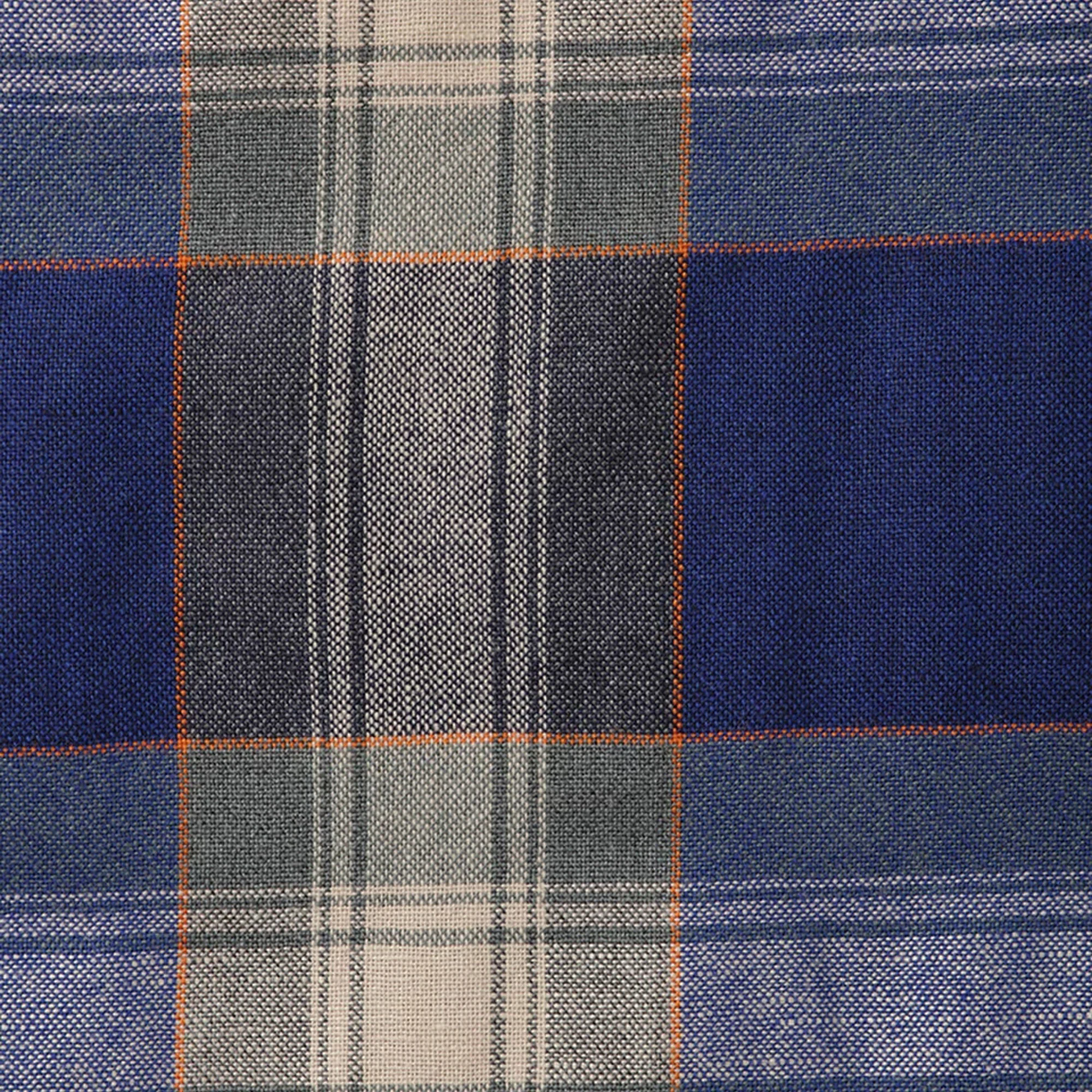 Visvim Keesey Check Down Jacket - Blue - Image 3
