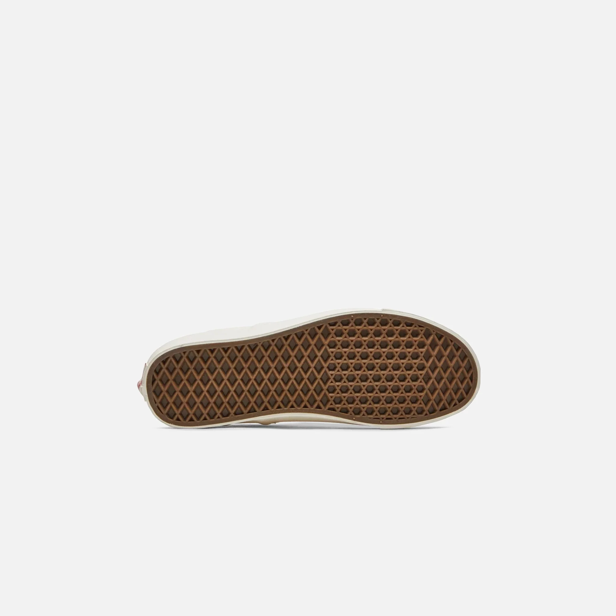 Vans Vault OG Classic Slip-On LX Checkerboard - White / Red - Image 4