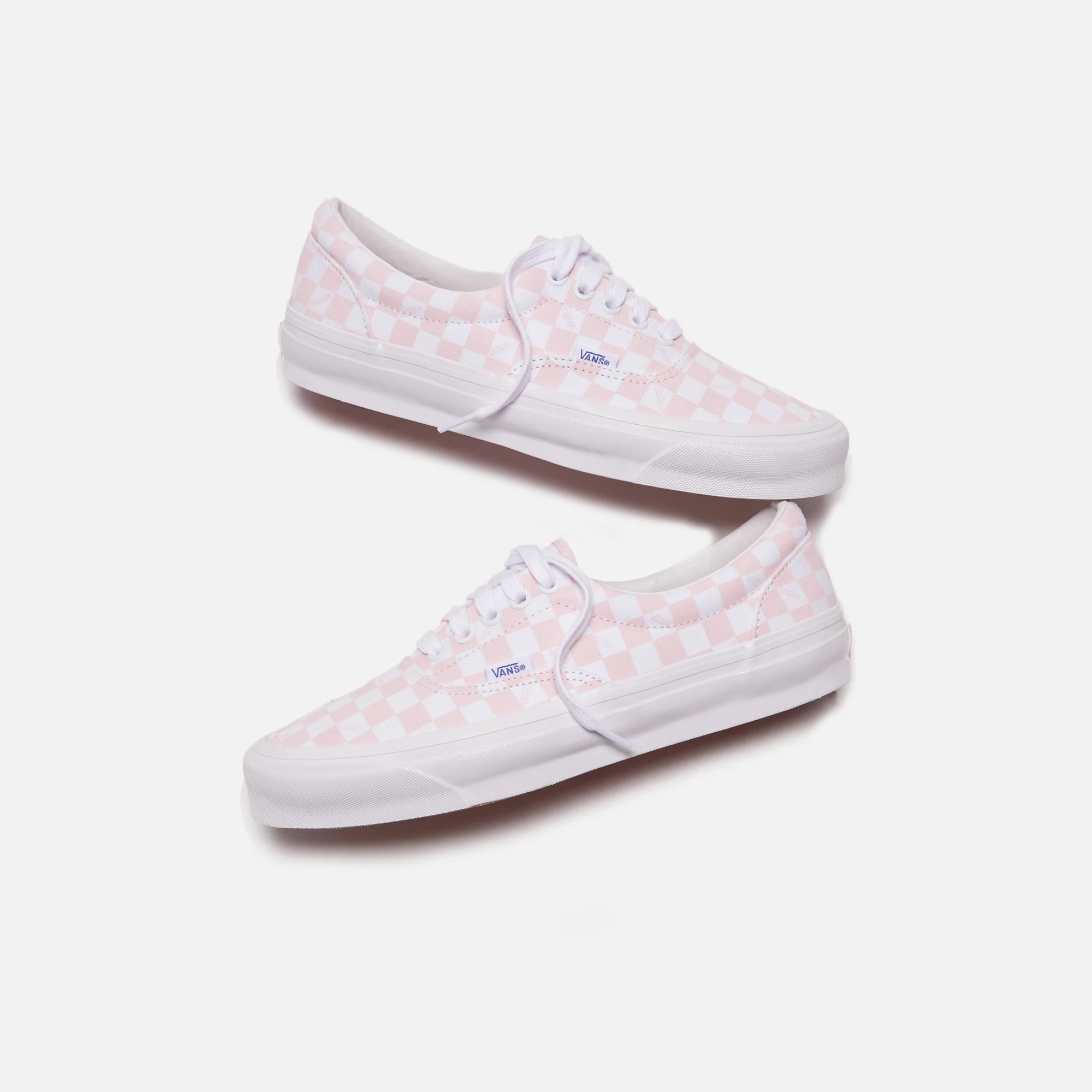 Vans U Og Era Lx Checkerboard - Logo / Blush - Image 4