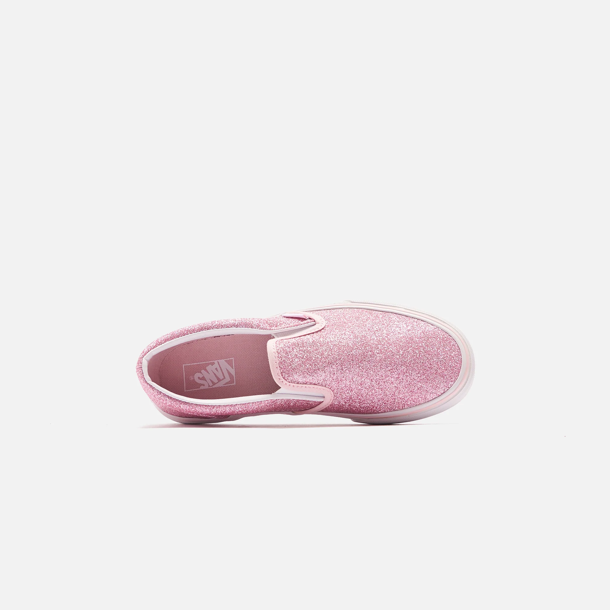 Vans Kids Classic Slip-On - Glitter Blushing Bride / True White - Image 3