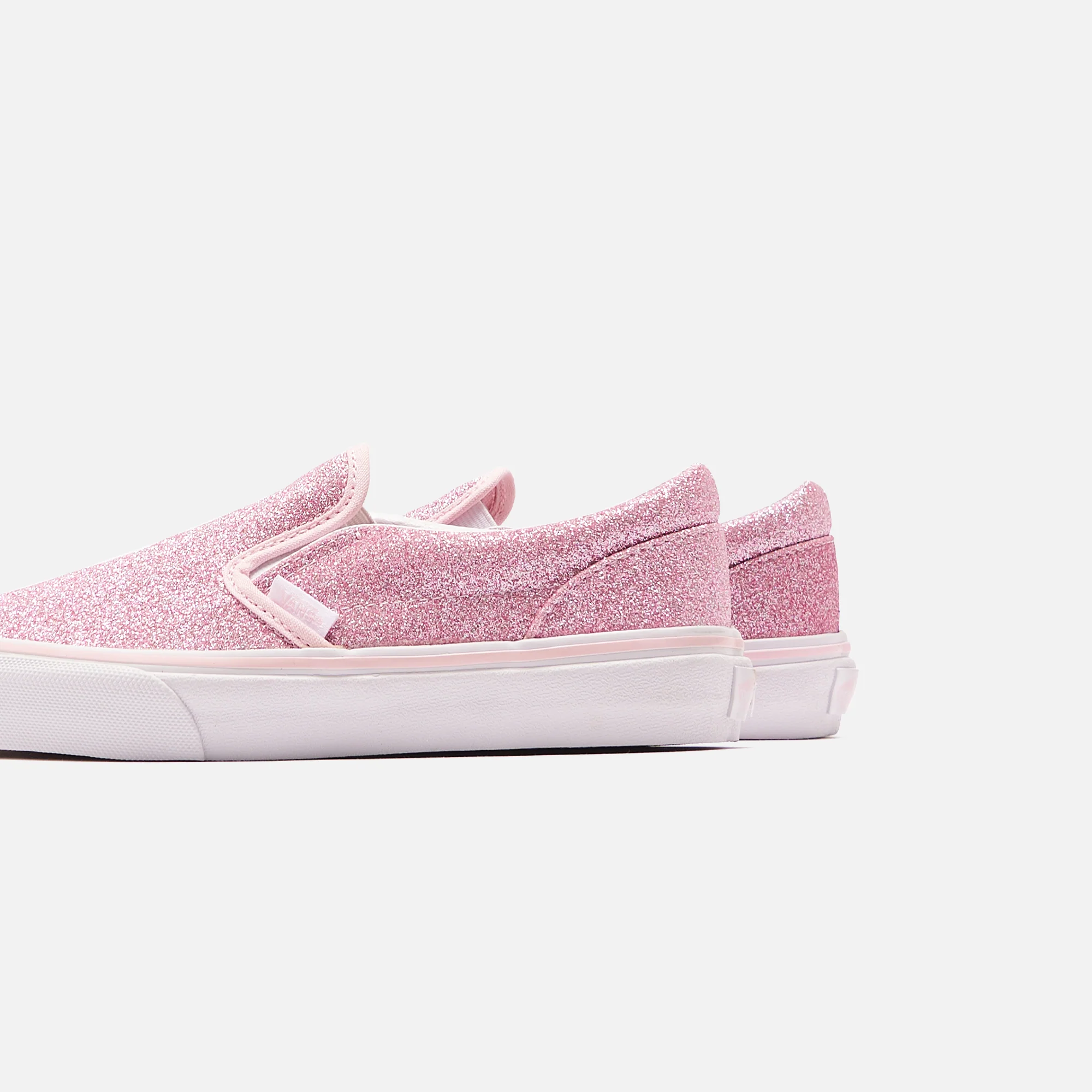 Vans Kids Classic Slip-On - Glitter Blushing Bride / True White - Image 5