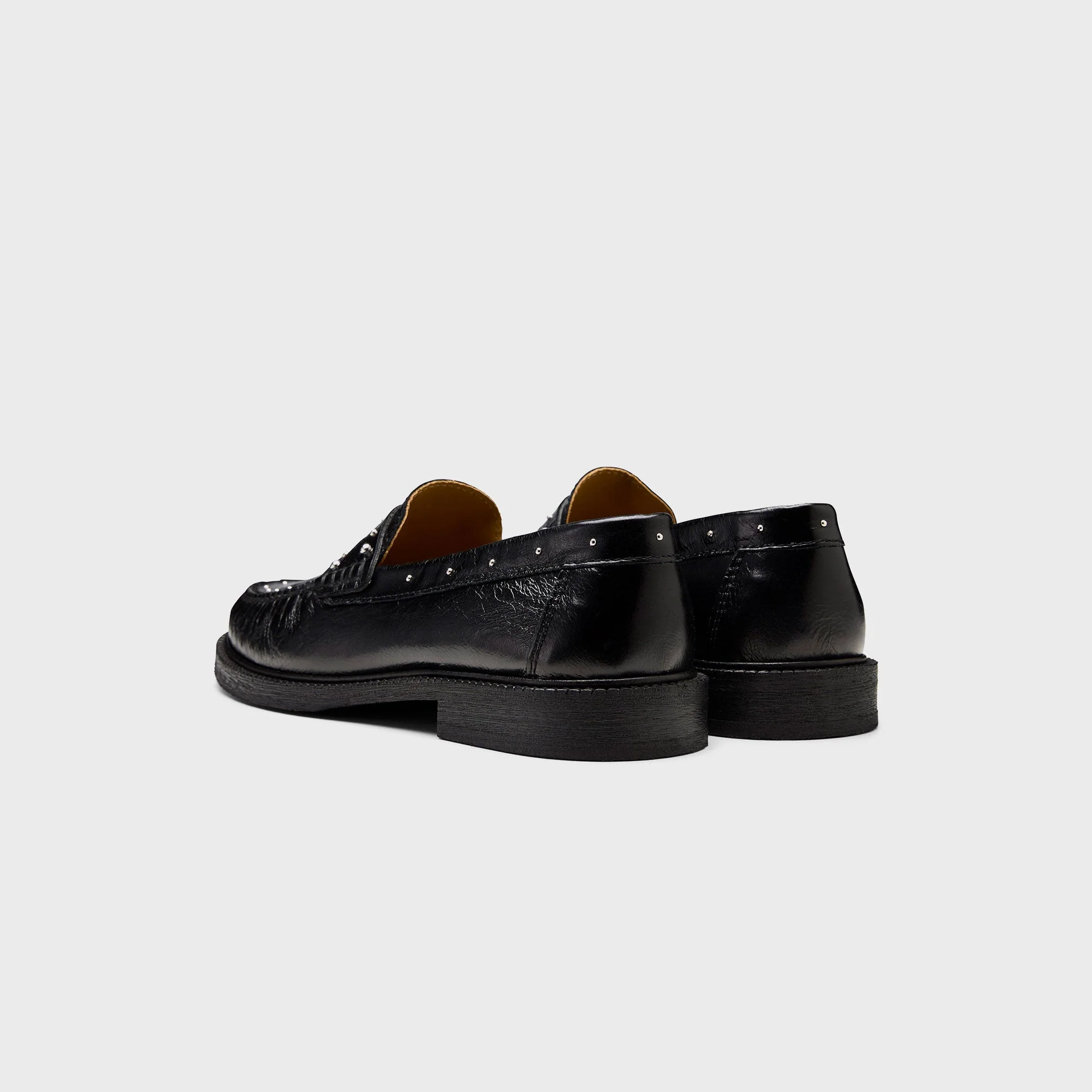 VINNY's x BARE KNUCKLES Yardee Studded - Black - Image 4