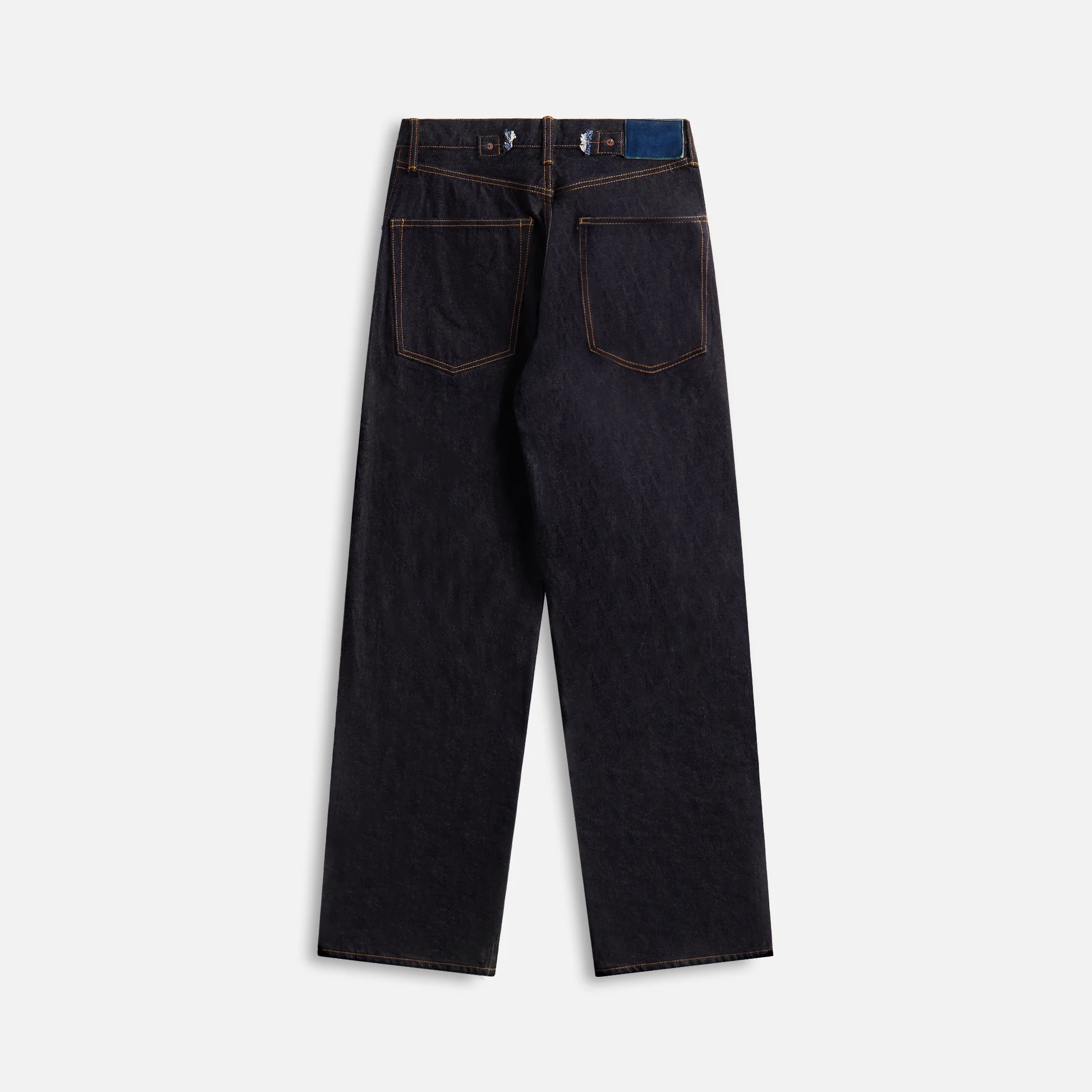 Visvim Social Scultpure 01 Wide Raw Mud OD - Blue - Image 2