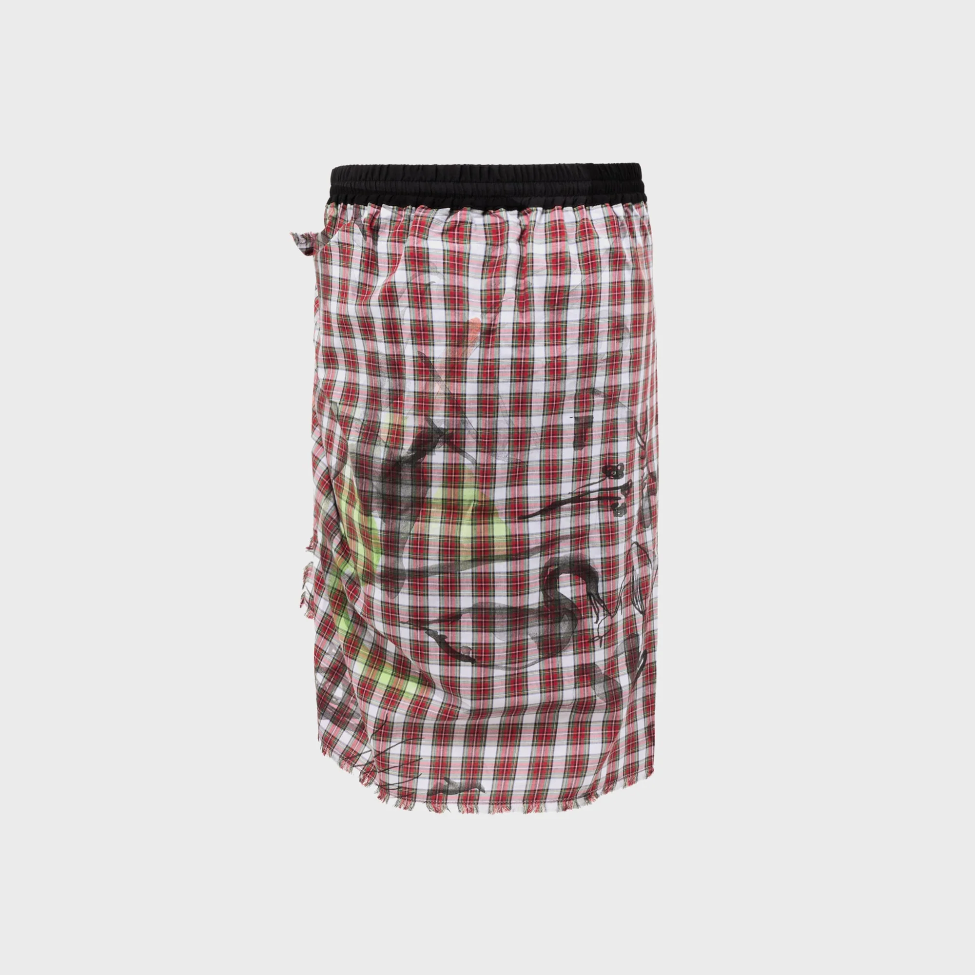Vivienne Westwood Chippendale Boxing Short - Printed Check - Image 2