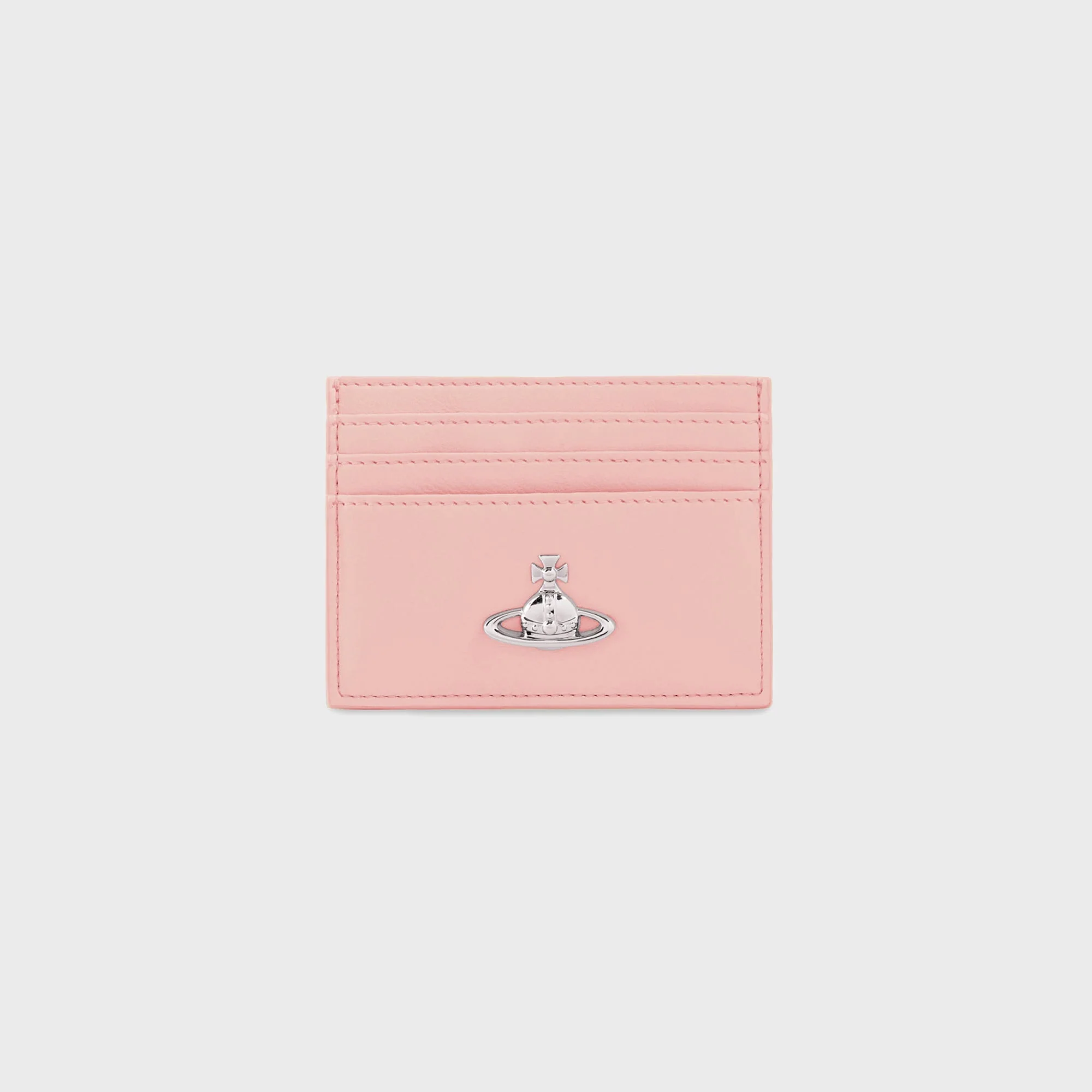 Vivienne Westwood Flat Card Holder - Pastel Pink