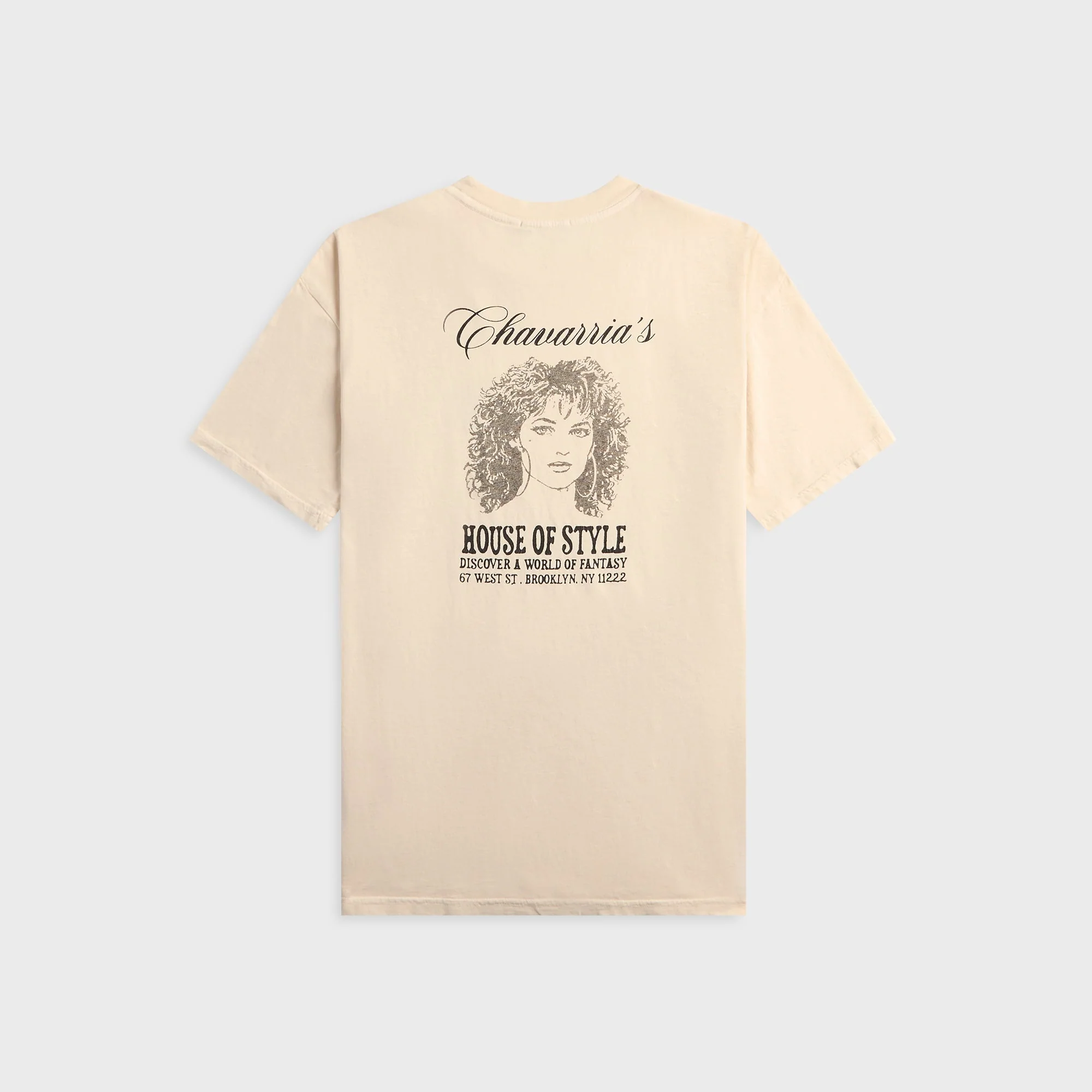 Willy Chavarria House Of Style Easy Tee - Masa - Image 2