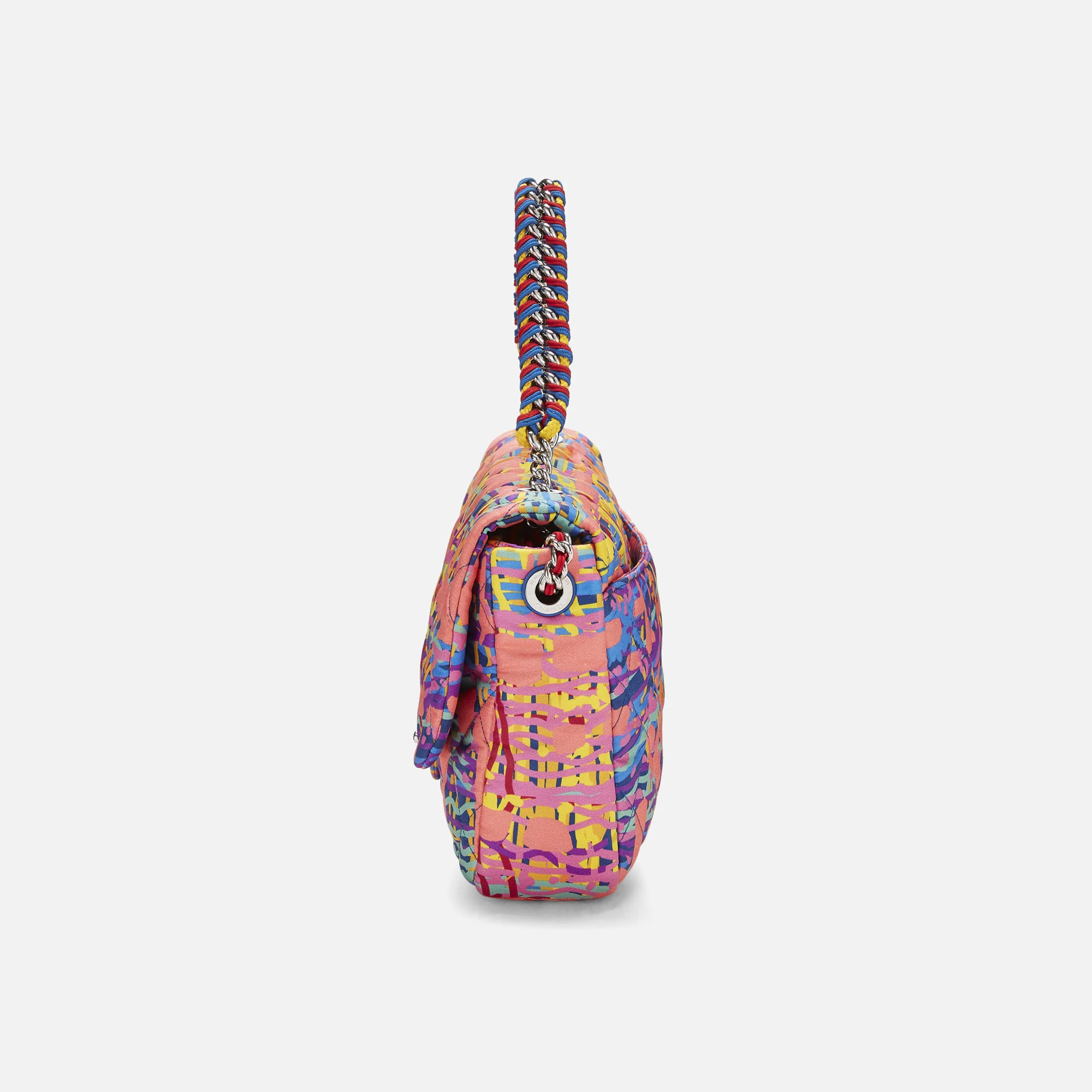 WGACA Chanel Satin Flapbag Large - Multi - Image 3