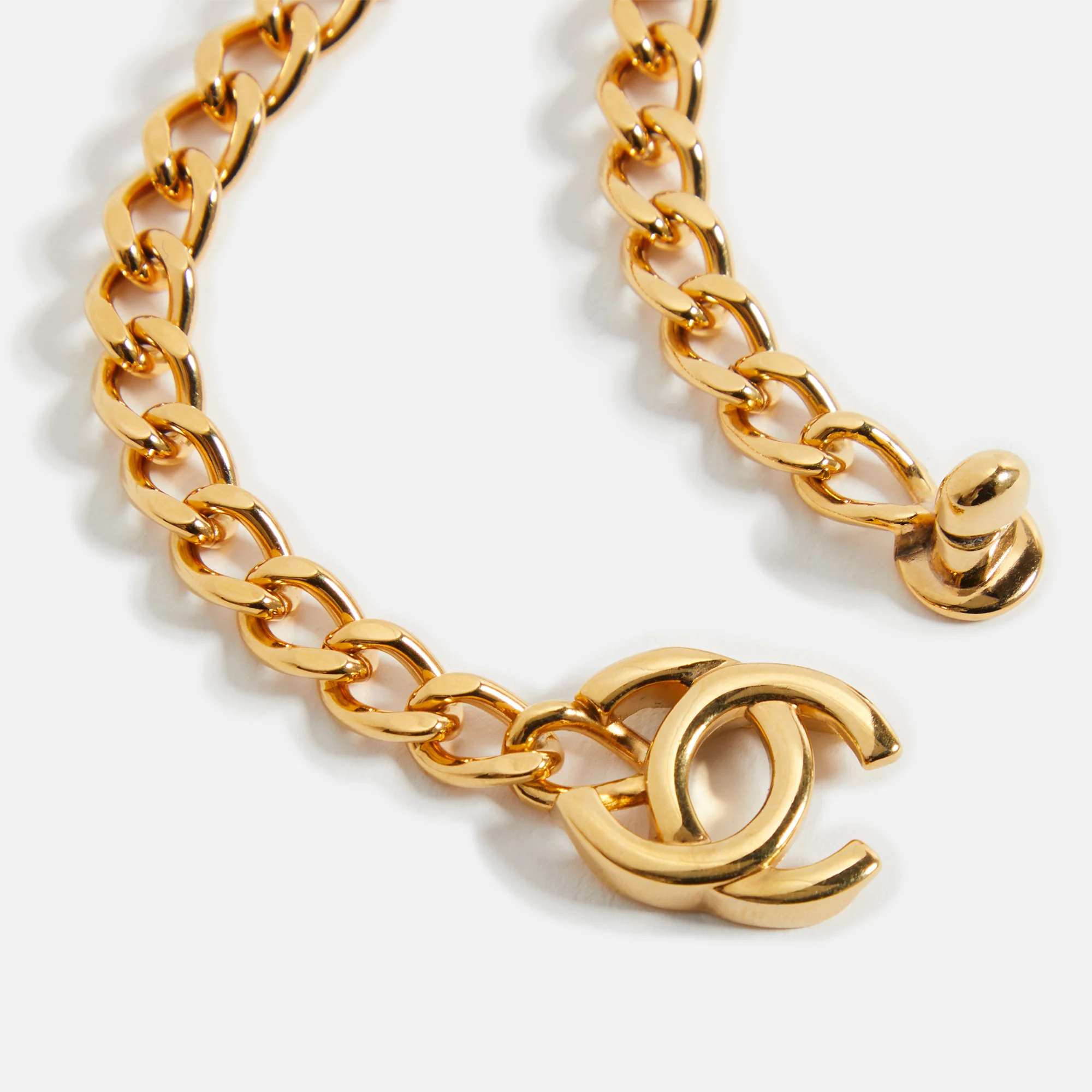 WGACA x Chanel Turnlock Bracelet - Gold - Image 2