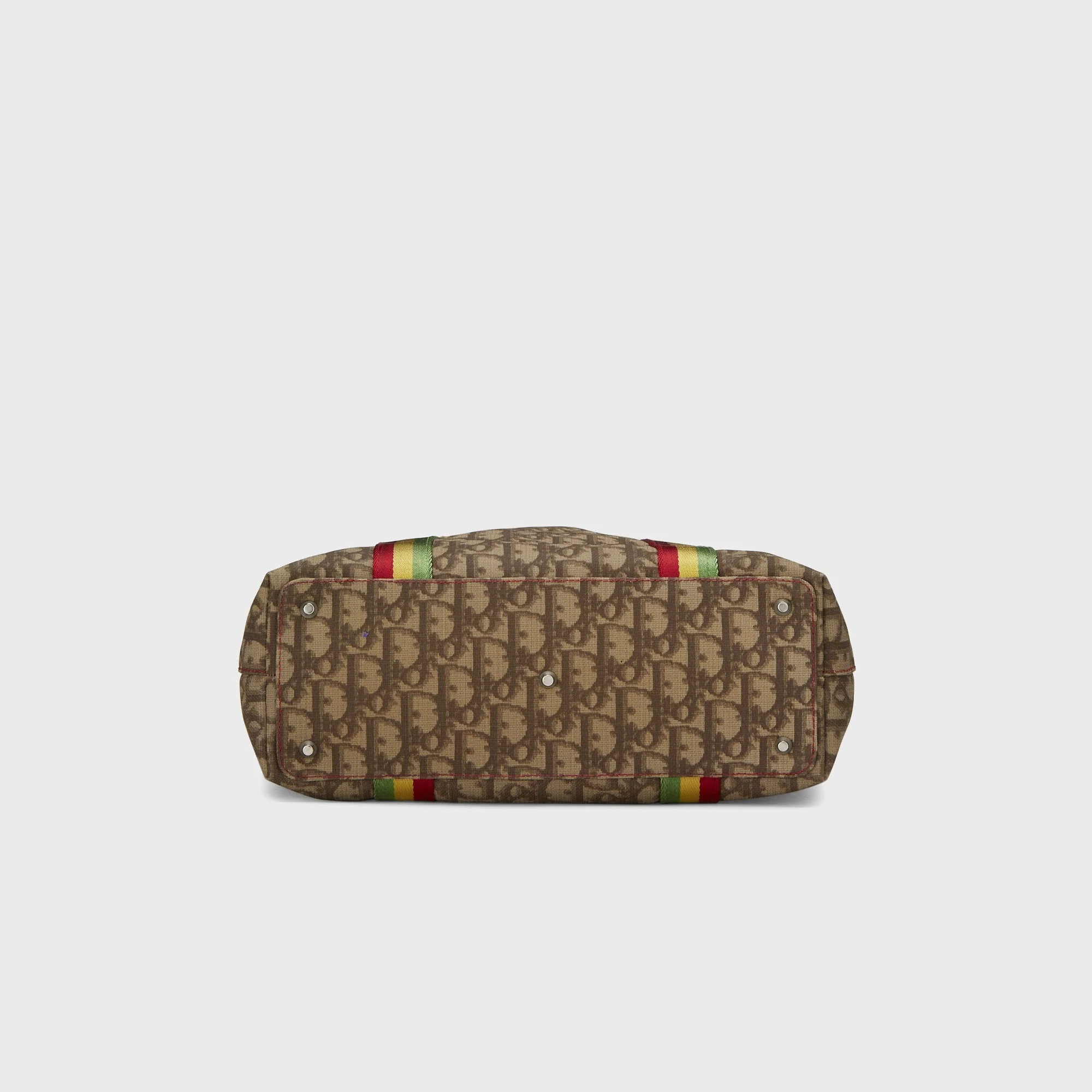 WGACA Dior Rasta Trotter Tote Bag - Brown - Image 5