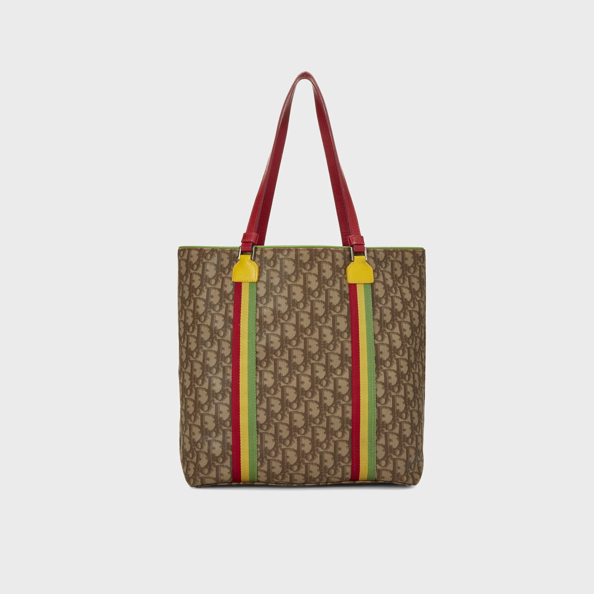 WGACA Dior Rasta Trotter Tote Bag - Brown - Image 6