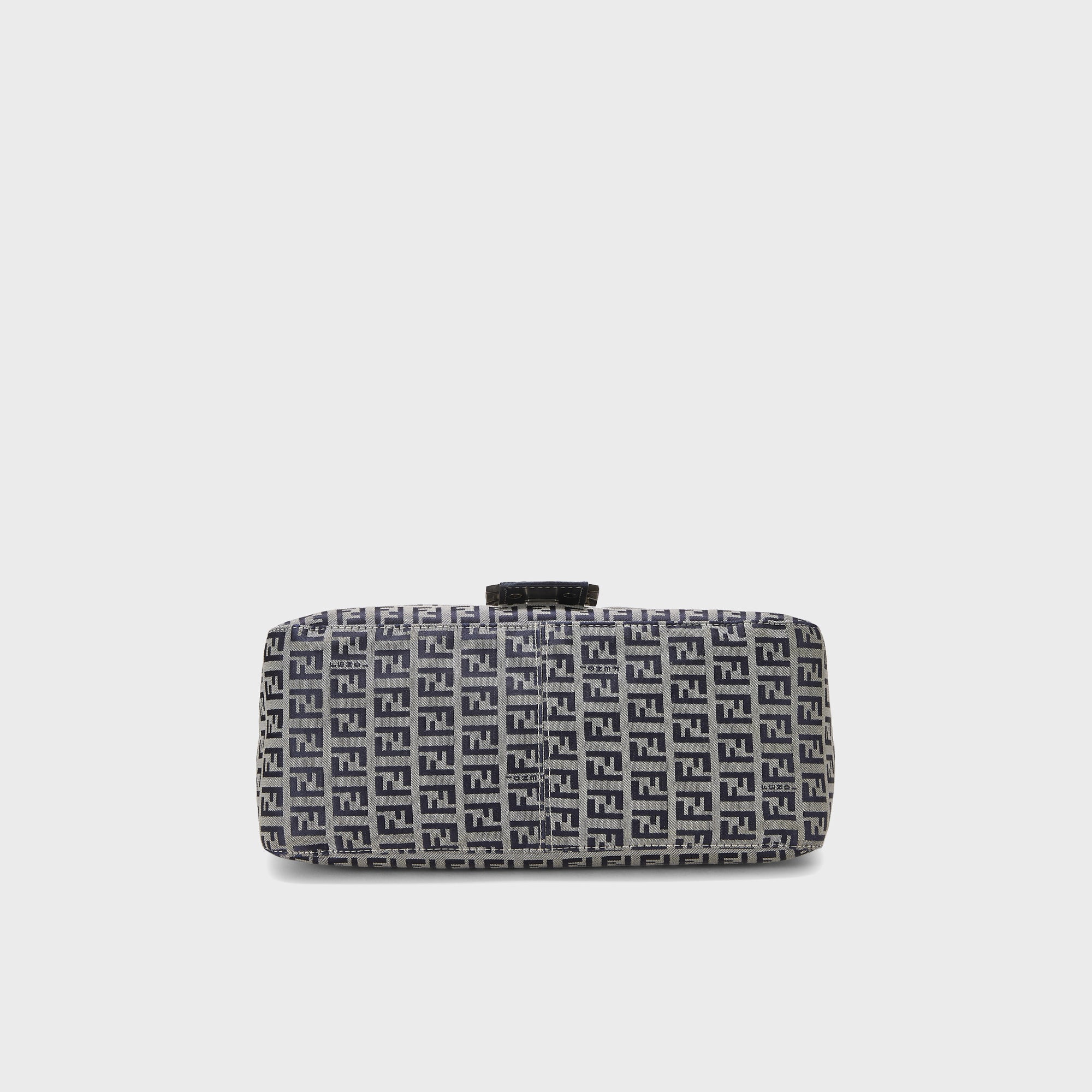 WGACA Fendi Zucchino Mamma Shoulder Bag - Navy - Image 5