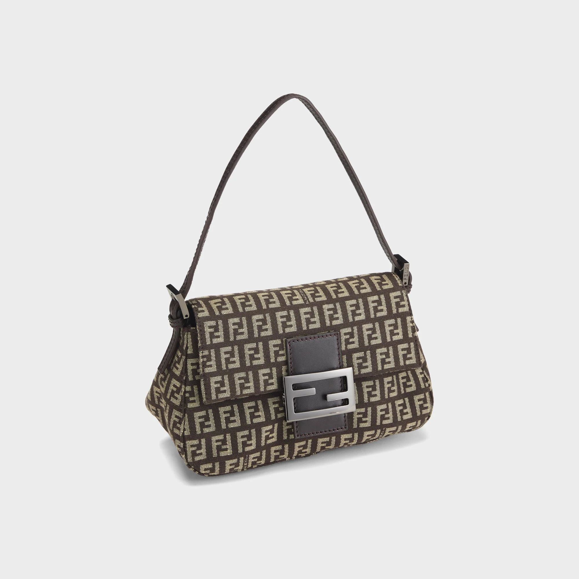 WGACA Fendi Zucchino Mama Mini - Brown - Image 3