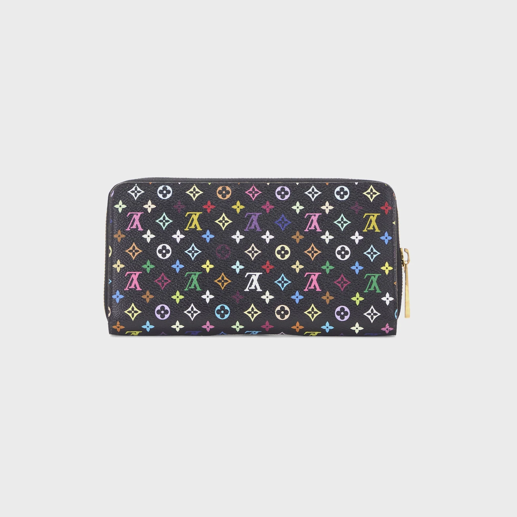 WGACA Louis Vuitton x Takashi Murakami Multi Zippy - Black - Image 2