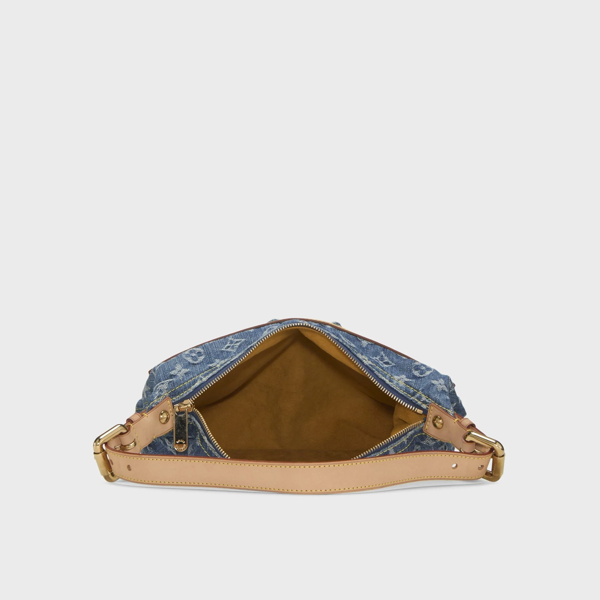 WGACA Louis Vuitton Denim Baggy PM - Blue - Image 5