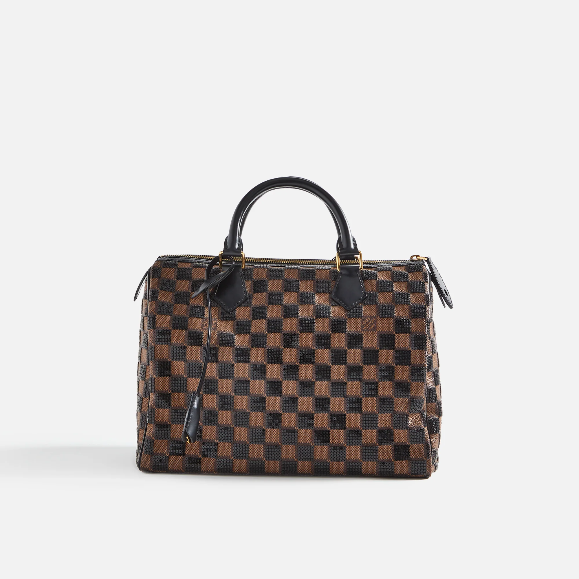 WGACA Louis Vuitton Damier Paillettes Speedy 30 - Black