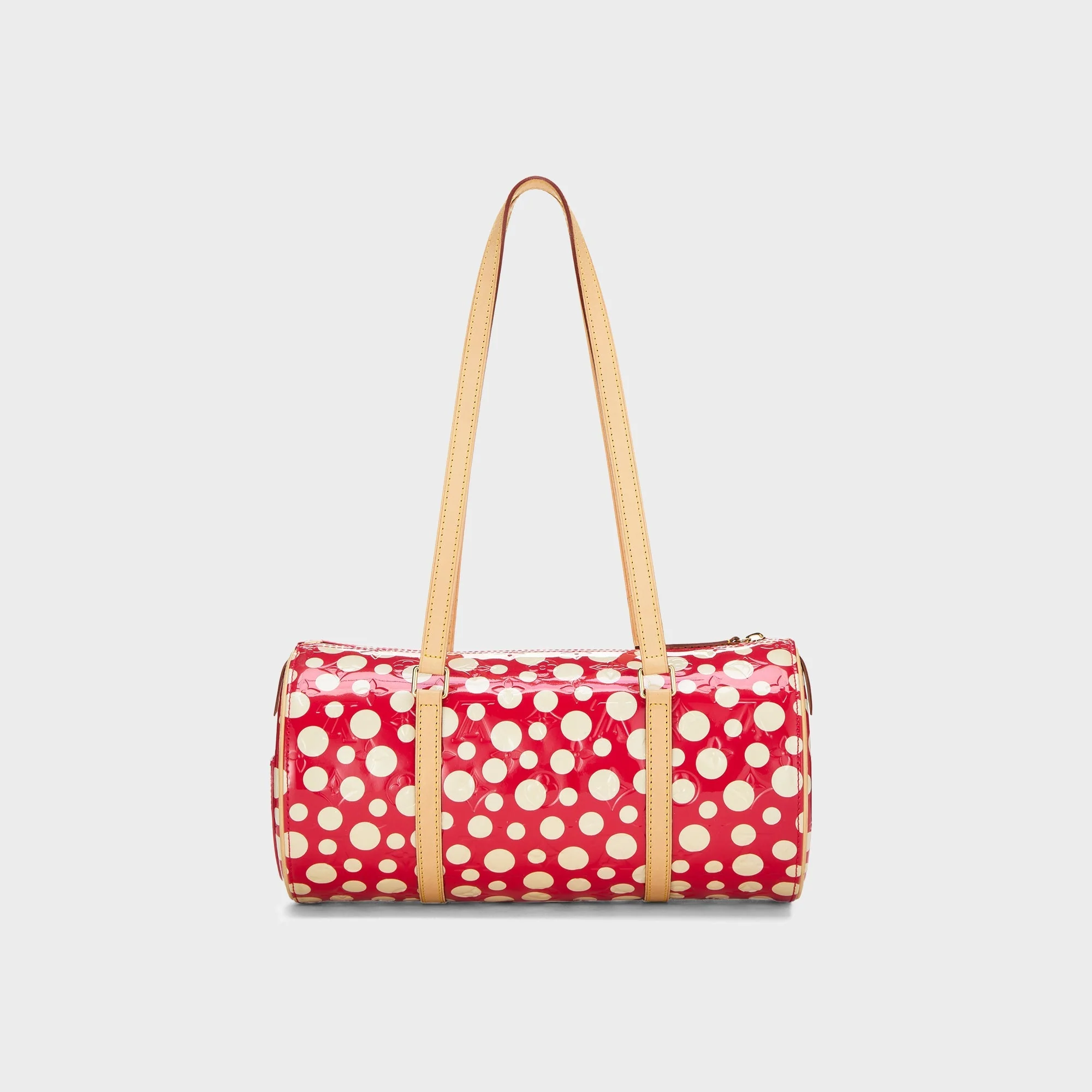WGACA Louis Vuitton x Yayoi Kusama Red Monogram Dots Infinity Papillon 30 - Red - Image 2