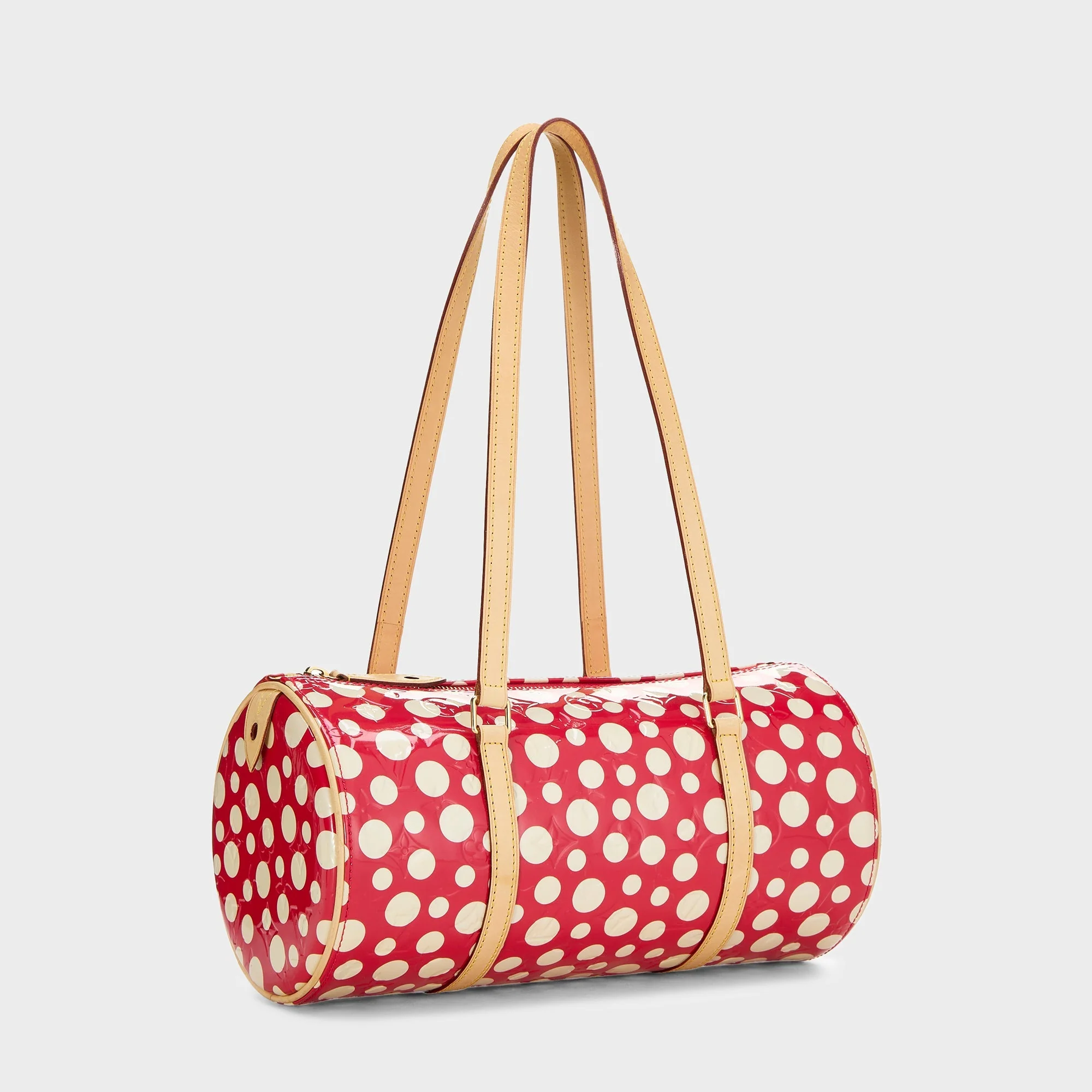 WGACA Louis Vuitton x Yayoi Kusama Red Monogram Dots Infinity Papillon 30 - Red - Image 4