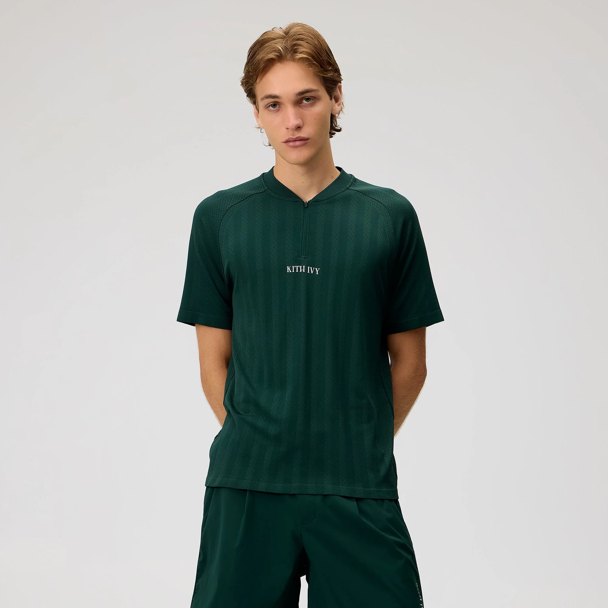 Kith Ivy for Wilson Gamepoint Henley - Ivy Green - Image 2