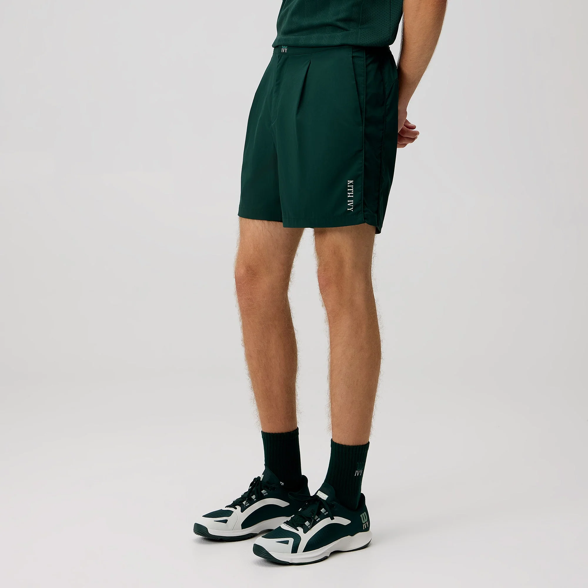 Kith Ivy for Wilson Meridian Pleated Short - Ivy Green - Image 2