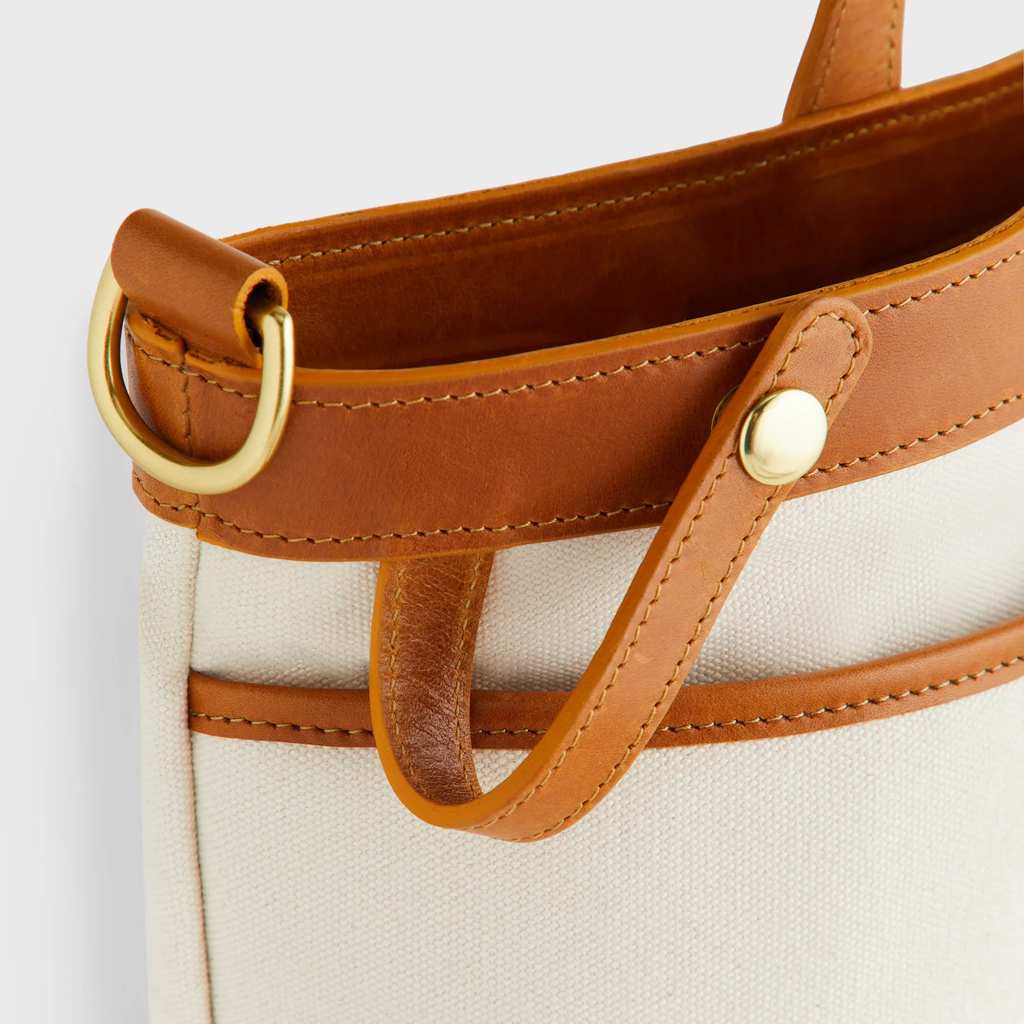 Kith Ivy for Wilson Leather Trimmed Tote - Tan - Image 9