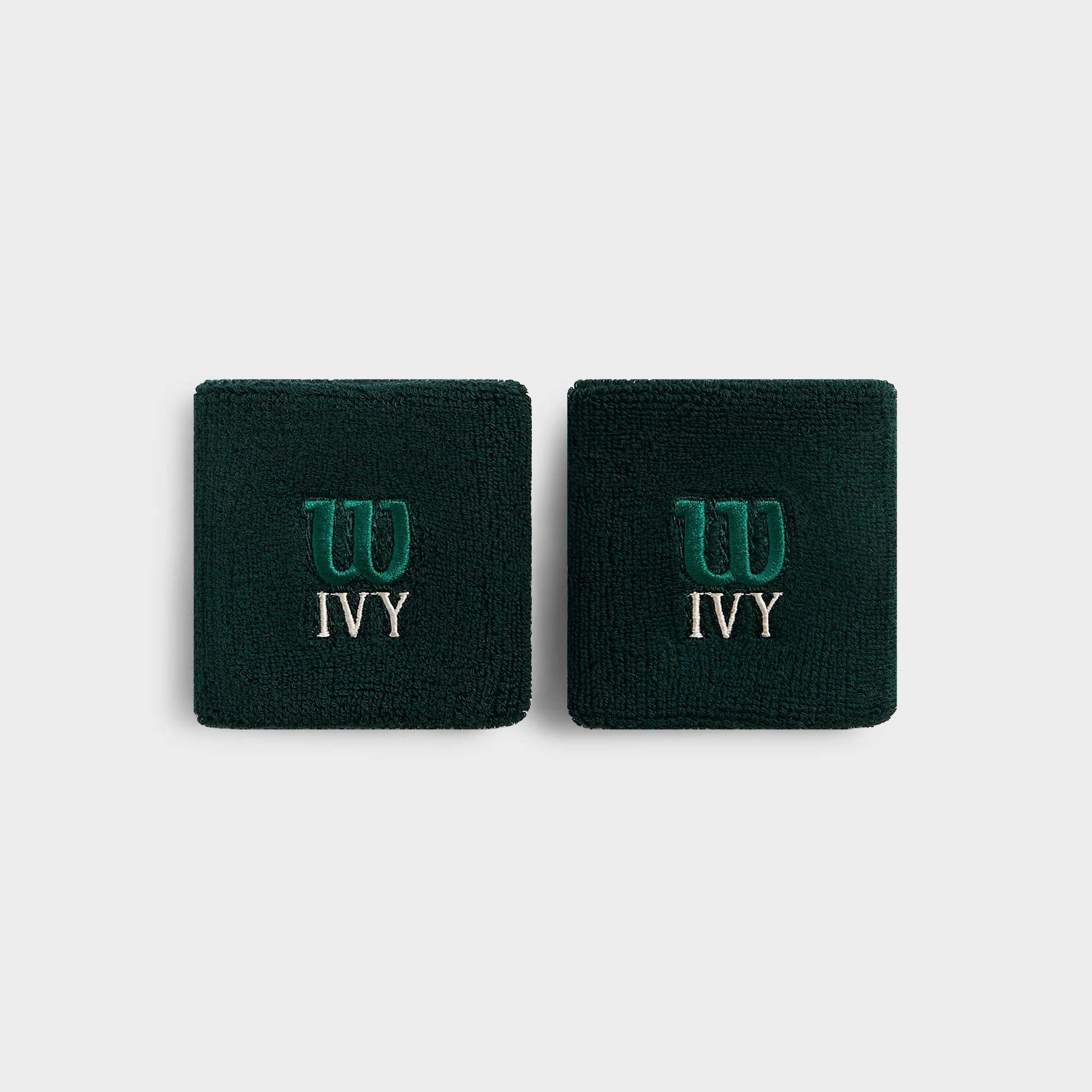 Kith Ivy for Wilson Classic Terry Wristbands - Ivy Green - Image 2