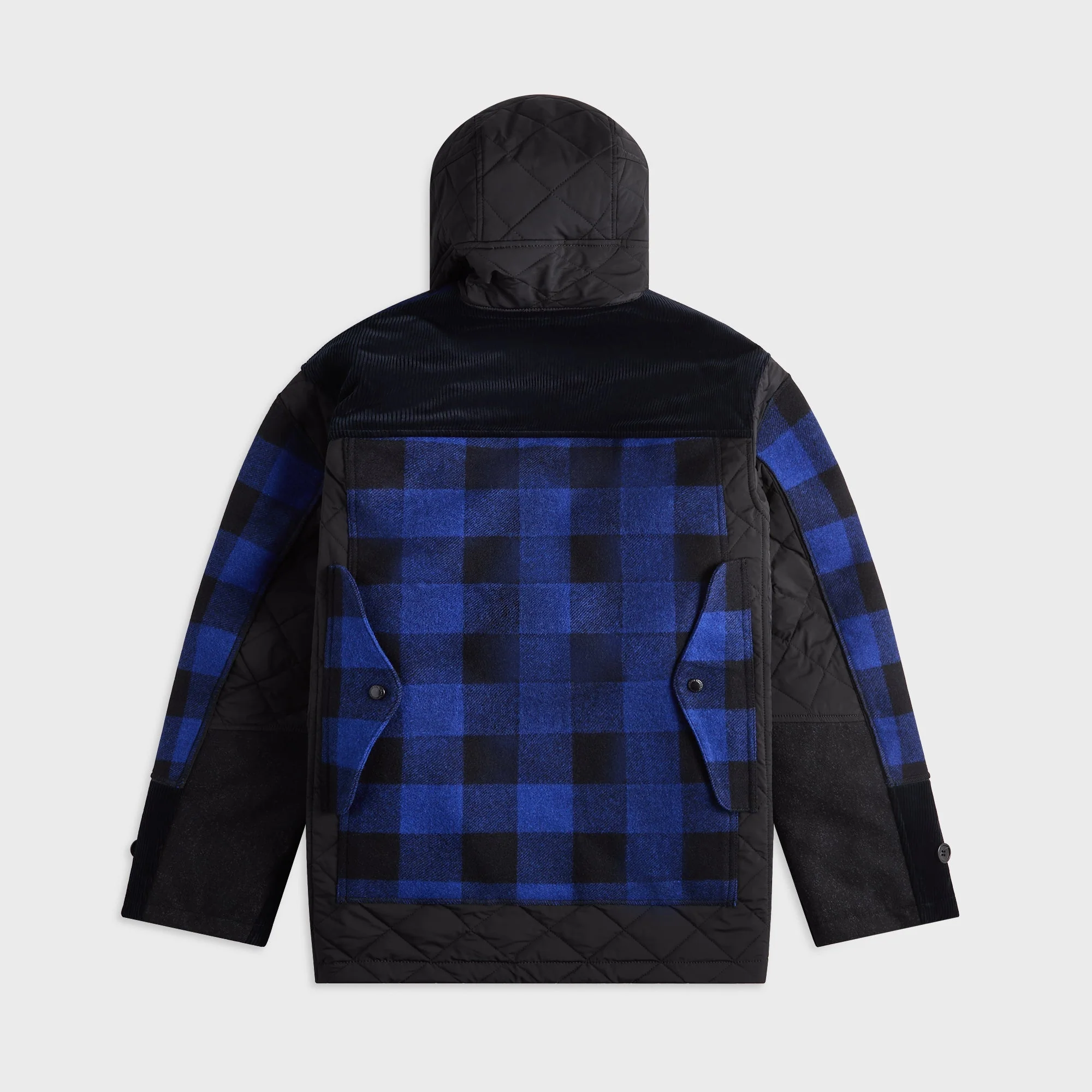 Junya Watanabe MAN Wool Jacket - Blue Plaid - Image 2