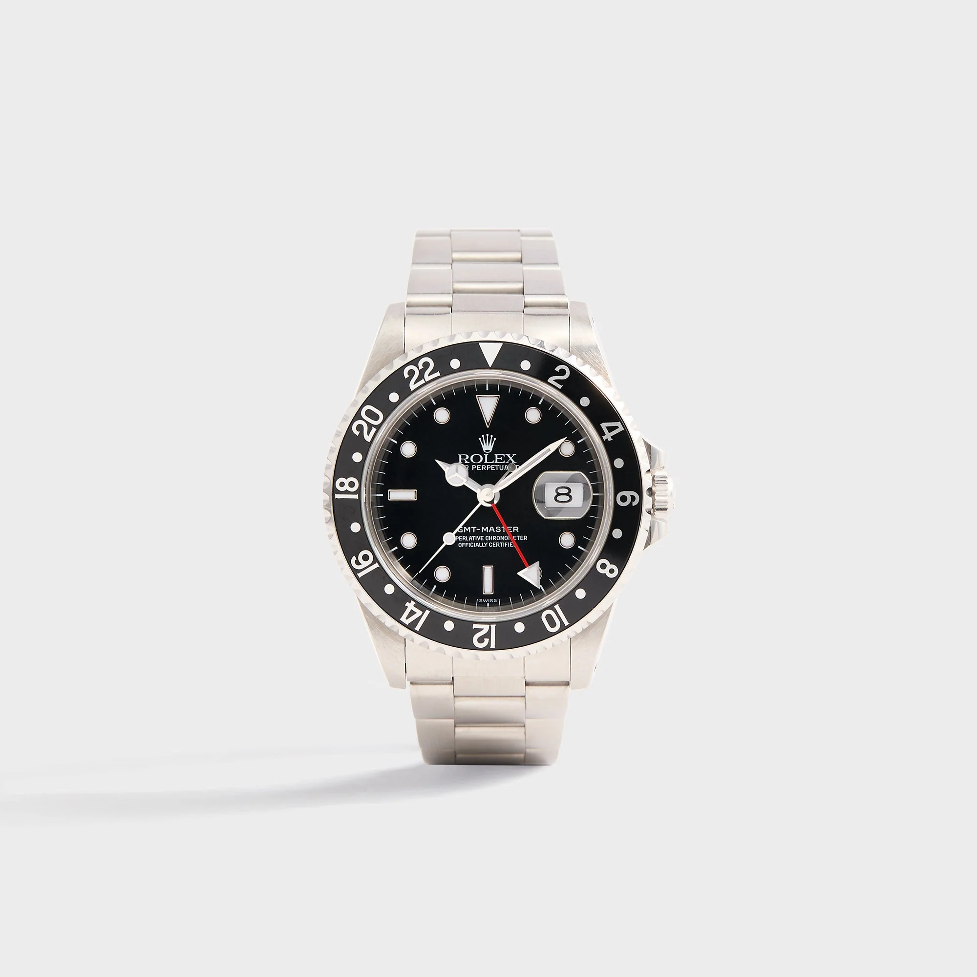 Wind Vintage Rolex GMT-Master Reference 16700 with Black Insert - Black / Silver