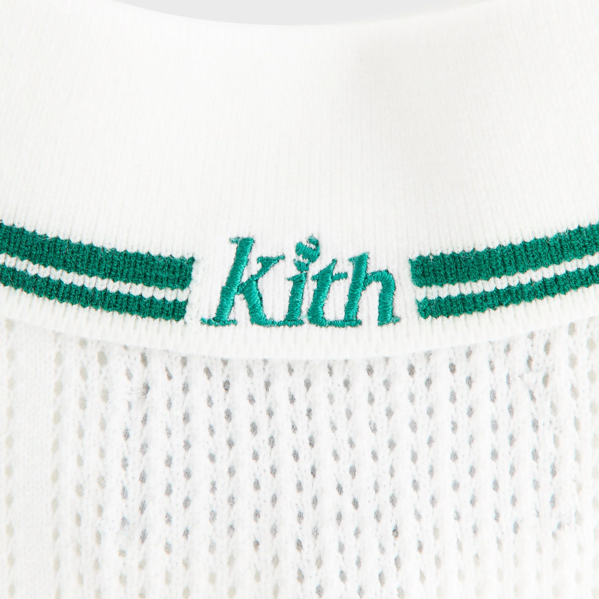 Kith Women for Wilson Essex Sweater Polo - White - Image 5