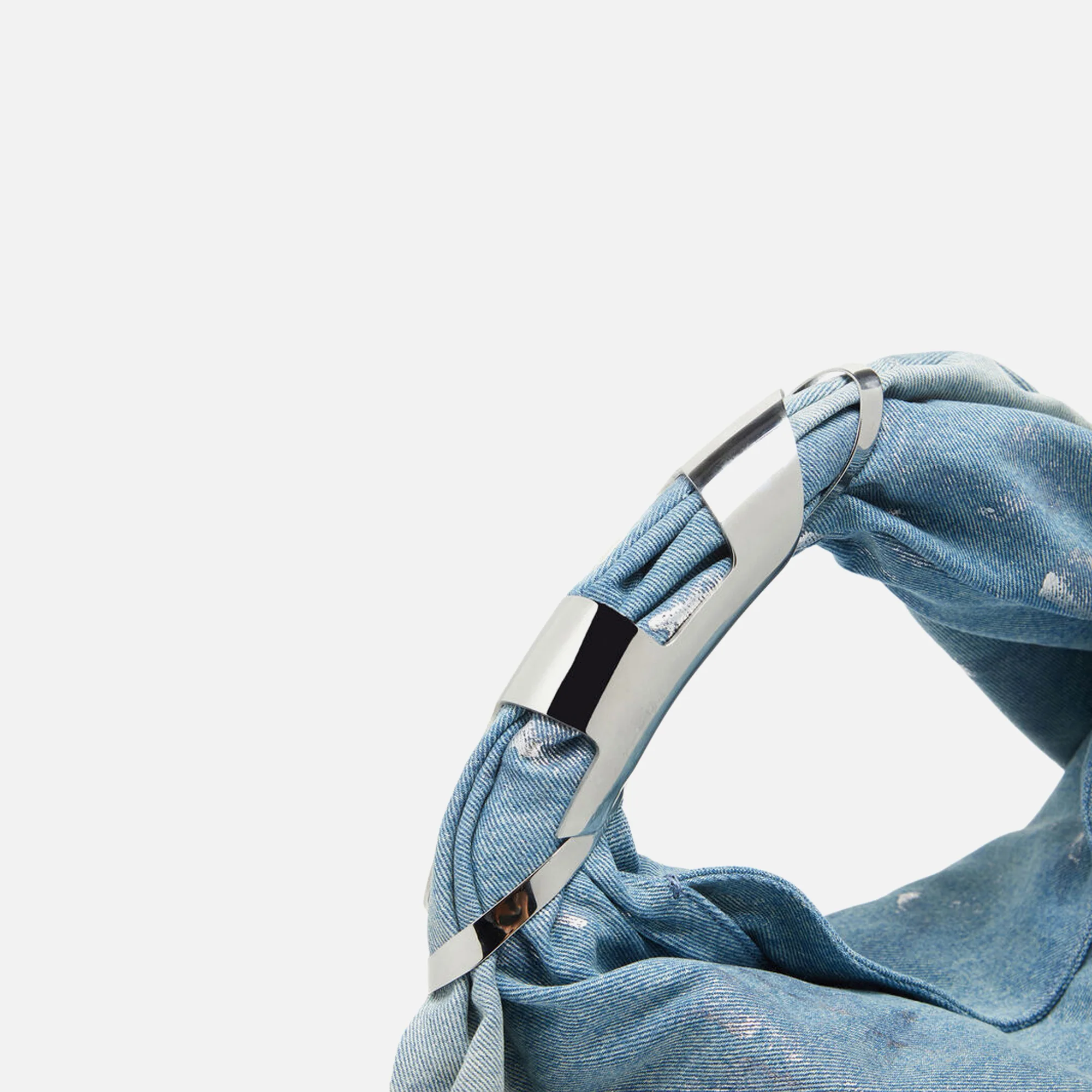 Diesel Grab-D Hobo S Bag - Denim Blue - Image 3