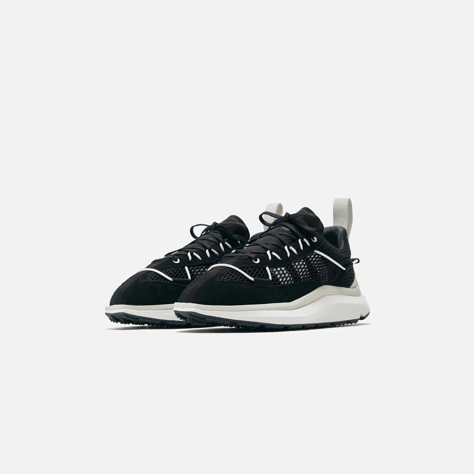 Y-3 Shiku Run - Black / Core White / Orbit Grey - Image 3