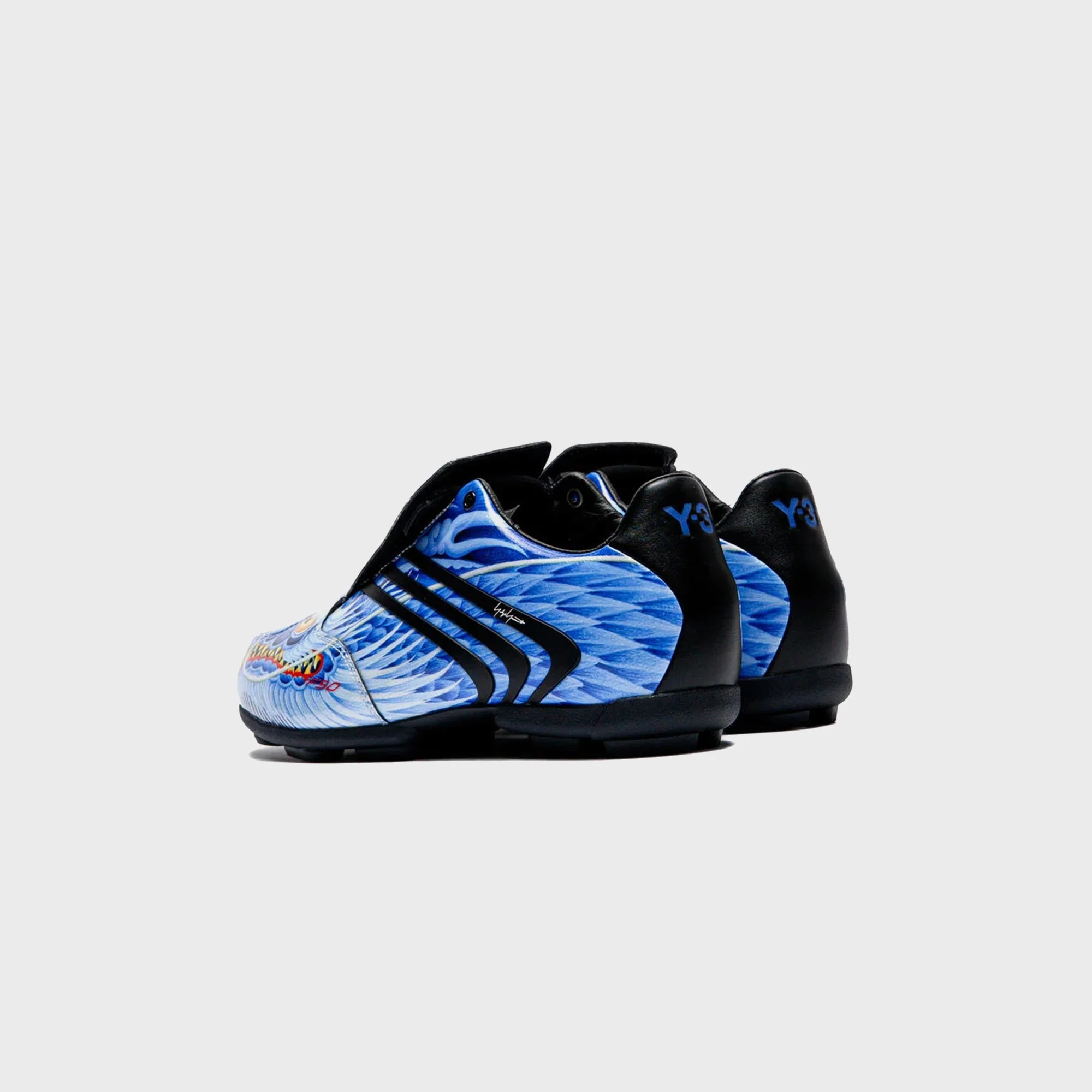 adidas x Y-3 F50 Tunit - Black / Glow Blue - Image 3