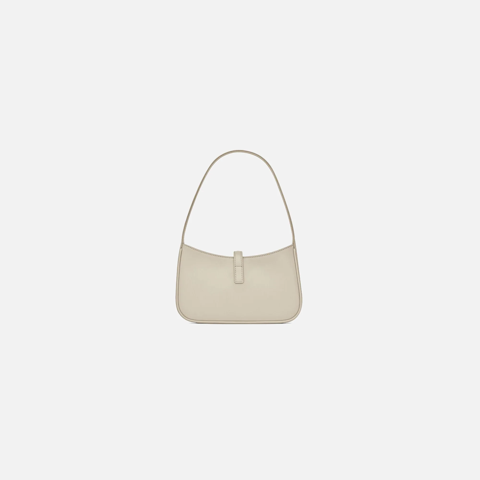 Saint Laurent 5A7 Crema Mini Hobo Bag - Soft White - Image 3